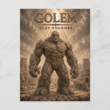 Fundición de Arcilla Golem Dark Cinema
