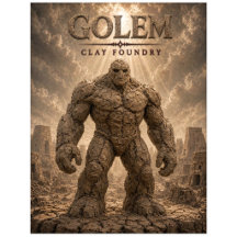 Fundición de Arcilla Golem Dark Cinema