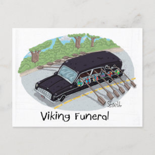 Postal Funeral de Viking.