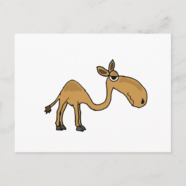 Postal Funky Camel Personalizado (Anverso)