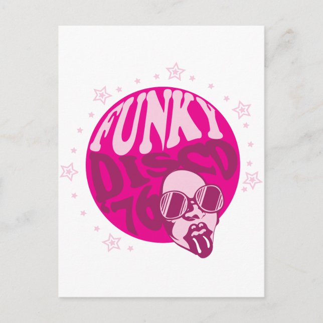 Postal Funky Disco (Anverso)
