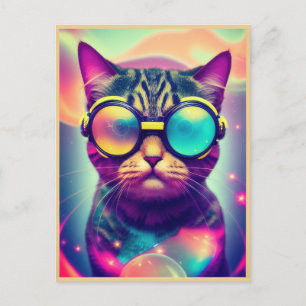 Postal Funky Guay Psychedelle Goggles Cat