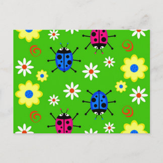 Postal Funky Ladybugs