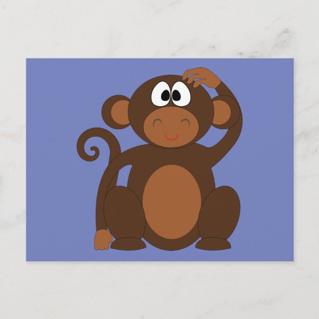 Postal Funky Monkey Postcard (Anverso)
