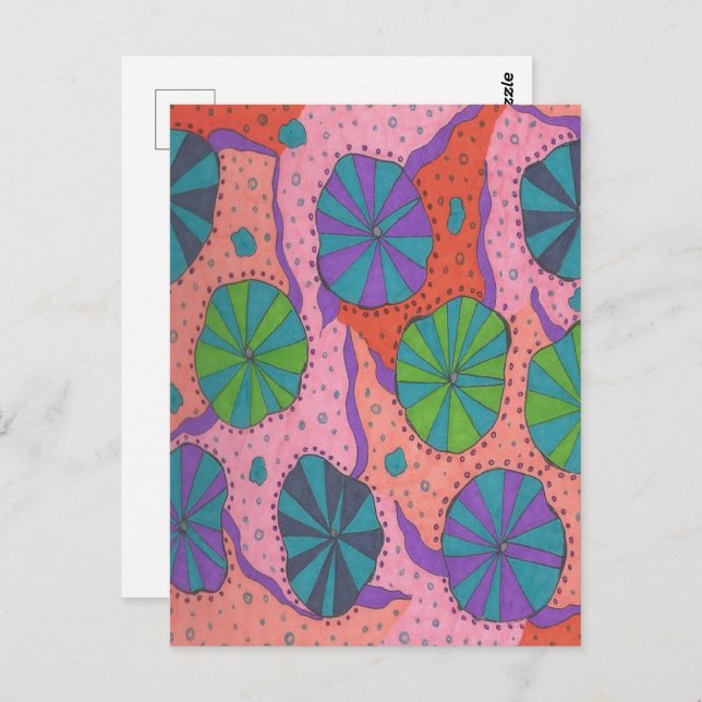 Postal Funky Retro Vibes (Anverso / Reverso)