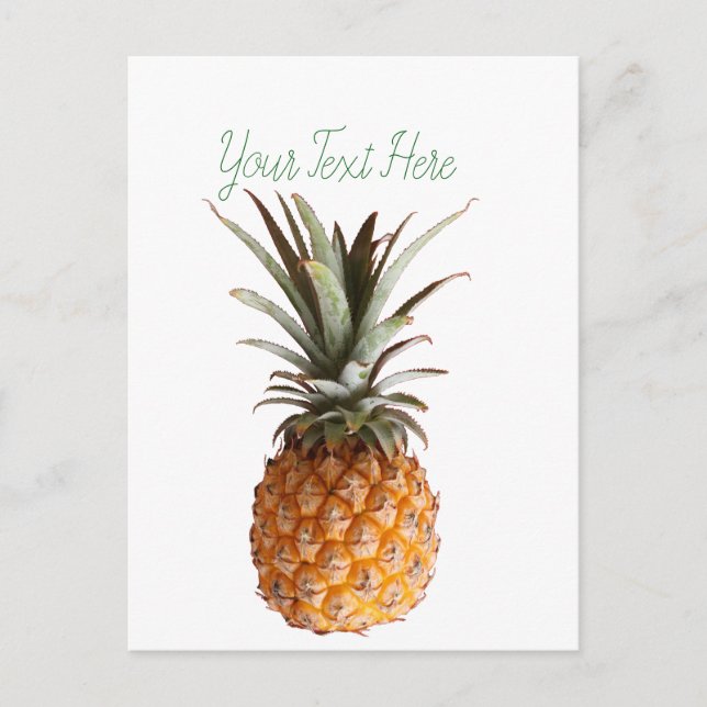 Postal Funky Yummy Pineapple Postcard (Anverso)