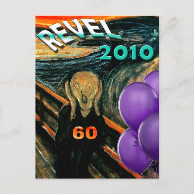 Postal Funny 60 cumpleaños (Anverso)