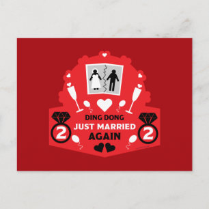 Postal Funny acaba de casarse otra vez