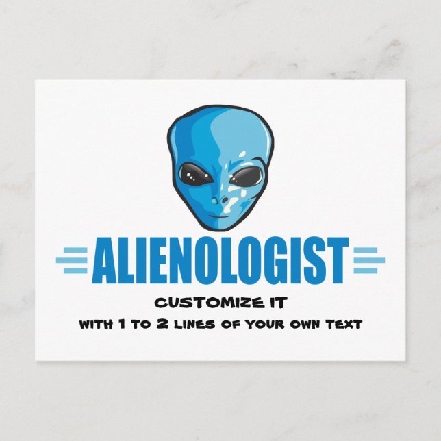 Postal Funny Alien (Anverso)