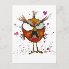 Postal Funny Angry Bird