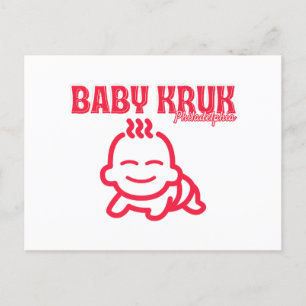 Postal Funny Baby Kruk Philadelphia Premium