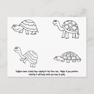 Postal Funny Bad Parking Note