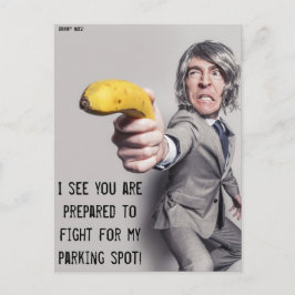 Postal Funny Bad Parking Note