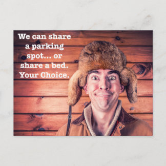 Postal Funny Bad Parking Note