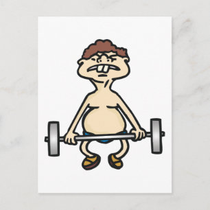Postal Funny Bodybuilder