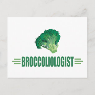 Postal Funny Broccoli