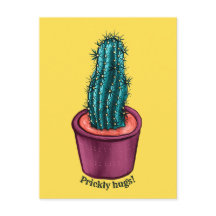 Funny Cactus Psychedelic Pott Succulant Planta