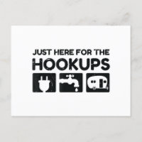 Funny Caravana Camping RV Justo Aquí Para T