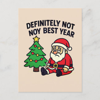 Postal funny Christmas Postcard