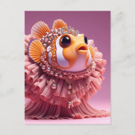 Postal Funny ClownFish Fashion