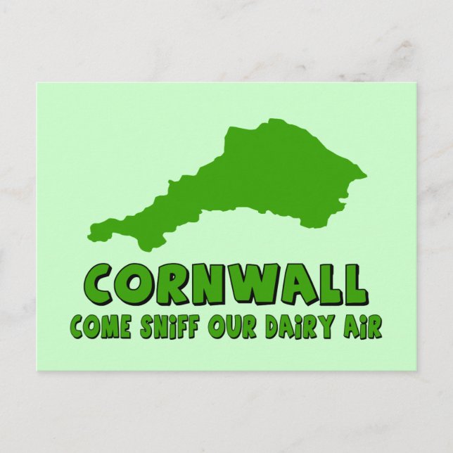 Postal Funny Cornwall (Anverso)