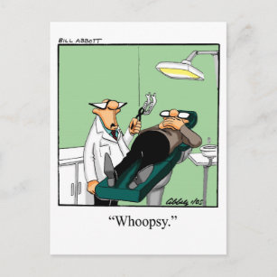 Postal Funny Dentist Personalizado Postcard