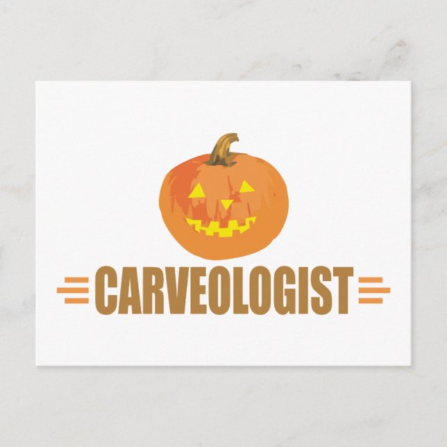Postal Funny Halloween Jack-O-Lantern Lover (Anverso)