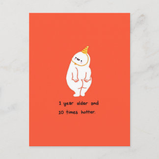 Postal Funny holidays card, funny holiday card humorous 