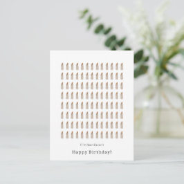 Postal Funny I've Lost Count Happy Birthday Candles Card