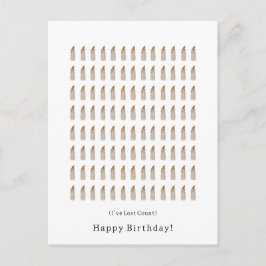 Postal Funny I've Lost Count Happy Birthday Candles Card