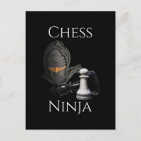 Funny jugador de ajedrez Ninja Chess