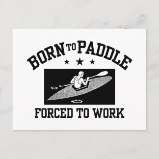 Postal Funny Kayaking