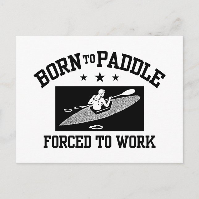Postal Funny Kayaking (Anverso)