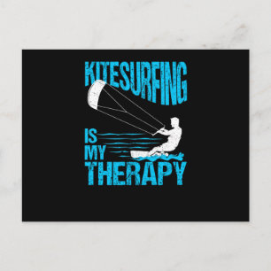 Postal Funny Kitesurfing Kiteboard Surfer Kitesurfing