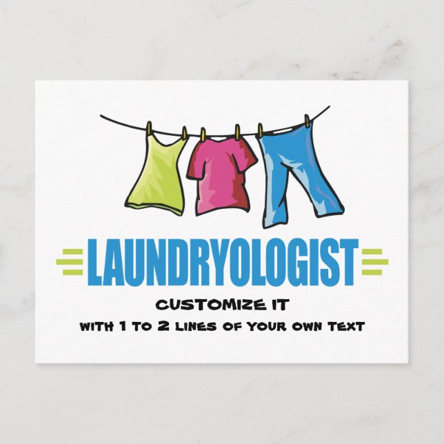 Postal Funny Laundry (Anverso)