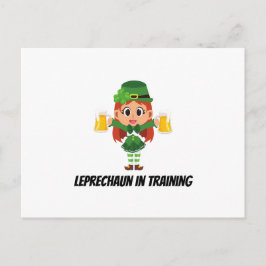 Postal Funny Leprechaun