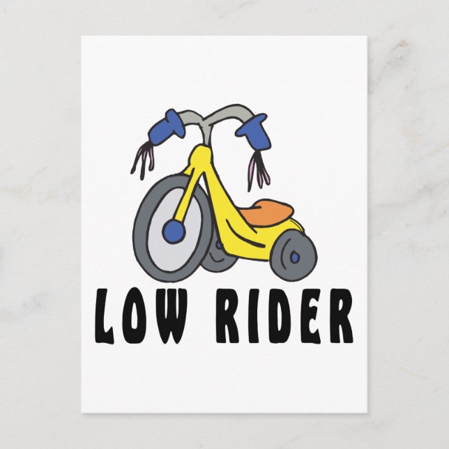 Postal Funny moto baja mexicana (Anverso)