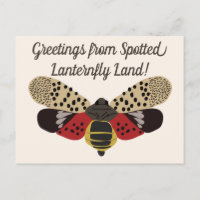 Funny Pennsylvania Spots Lanternfly Personalizado
