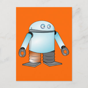 Postal Funny Personalizado Robot