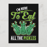 Funny Pickles Dill Pickle Eater