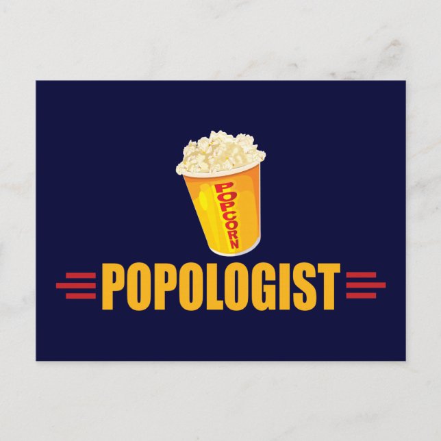 Postal Funny Popcorn (Anverso)
