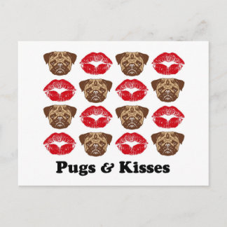 Postal Funny Pug