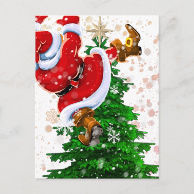 Postal Funny Santa (Anverso)