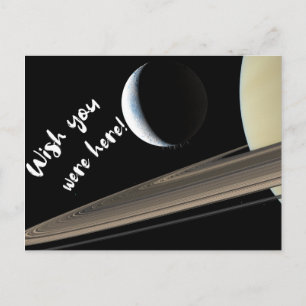 Postal Funny Saturn Postcard