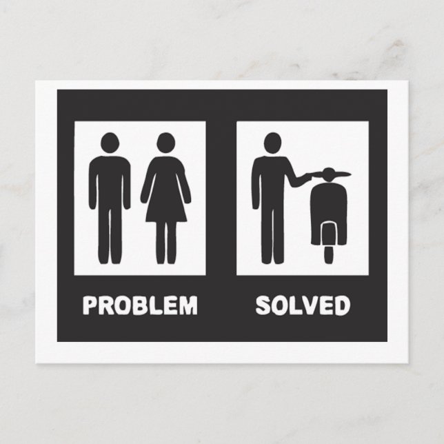 Postal Funny Scooter (Anverso)