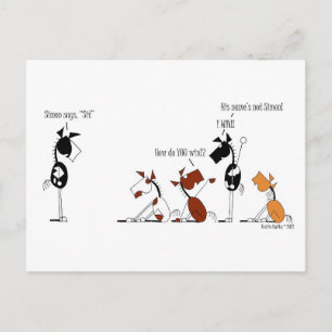 Postal Funny Simon Dice Personalizado