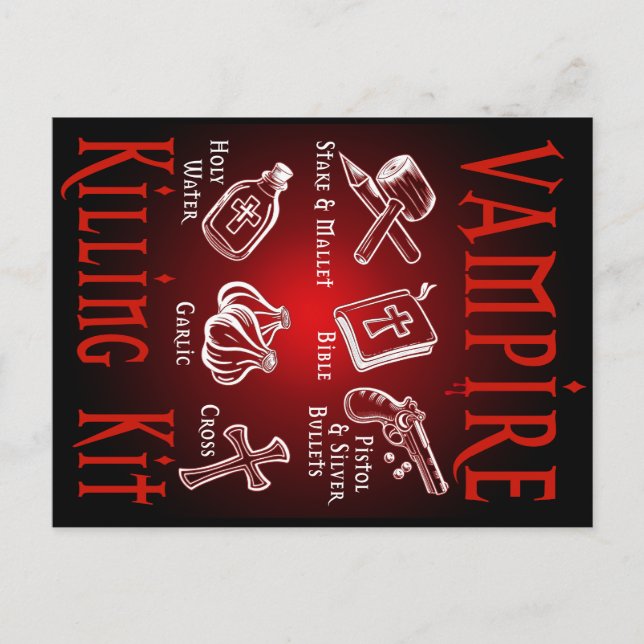 Postal Funny Vampire Killing Kit (Anverso)