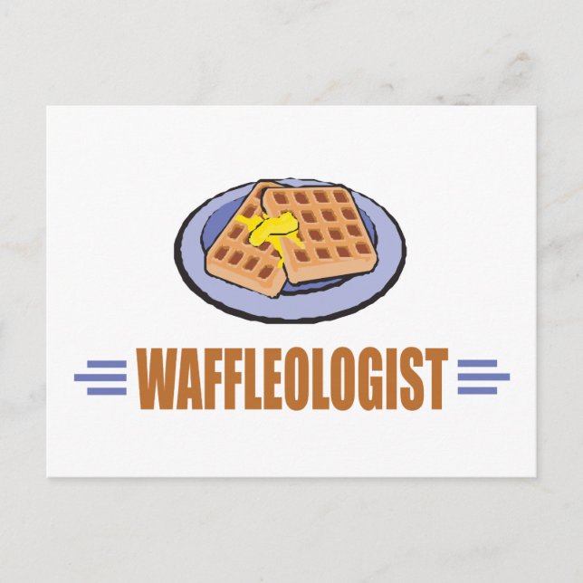 Postal Funny Waffle (Anverso)