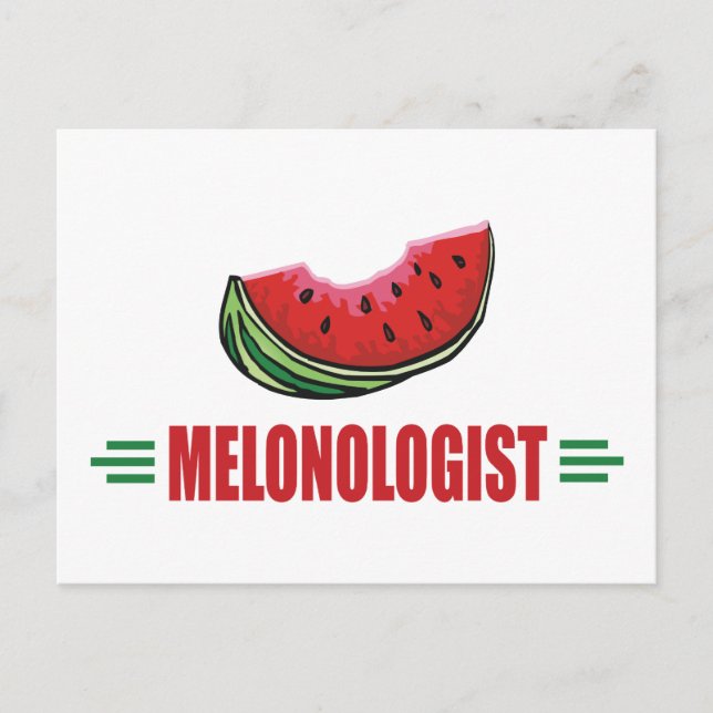 Postal Funny Watermelon (Anverso)