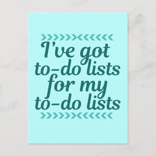 Postal Funny Workaholic (Anverso)